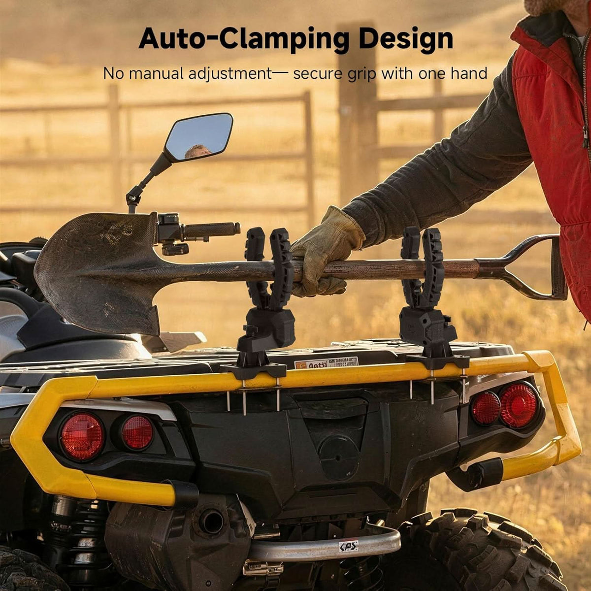 Hunting Tool Holder Gear Mount for UTV|ATV (2-Pack)