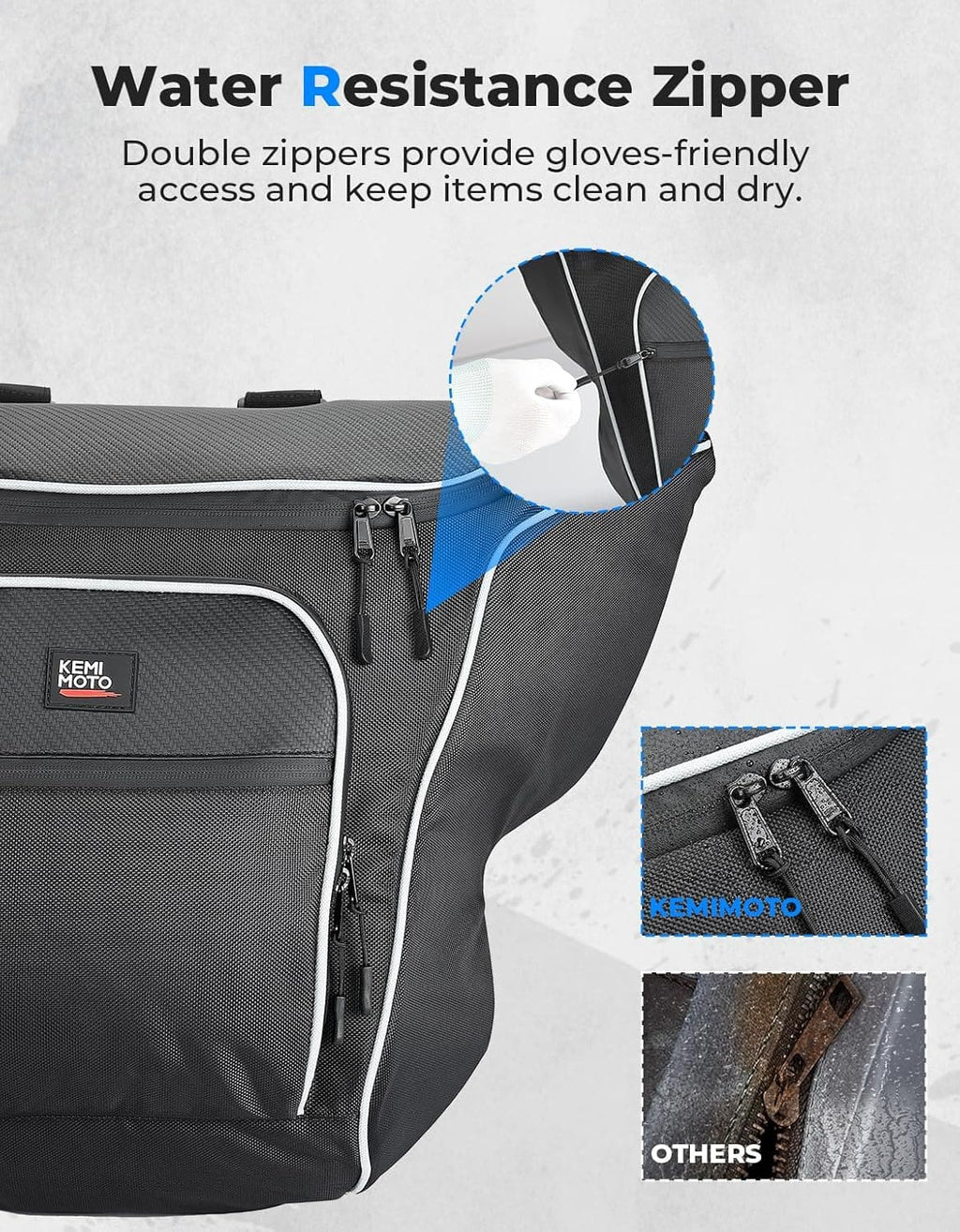 UTV Center Seat Bag for Polaris General 1000/ XP 1000 2016-2024 – fits Polaris General 1000 (view 5)