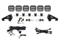 Diode Dynamics 20-Present Polaris RZR SS5 Pro CrossLink Roof - White Combo Lightbar Kit