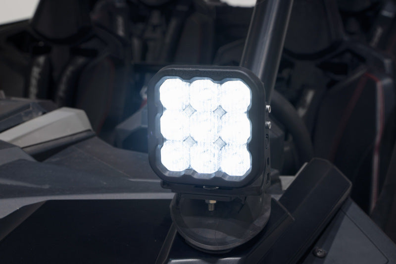 Diode Dynamics 20-Present Polaris RZR A-Pillar LED Pod Kit SS5 Sport - White Combo