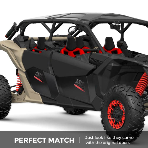 Aluminum Lower Door Panel Inserts For Can-Am Maverick X3 MAX – fits Can-Am Maverick X3 MAX