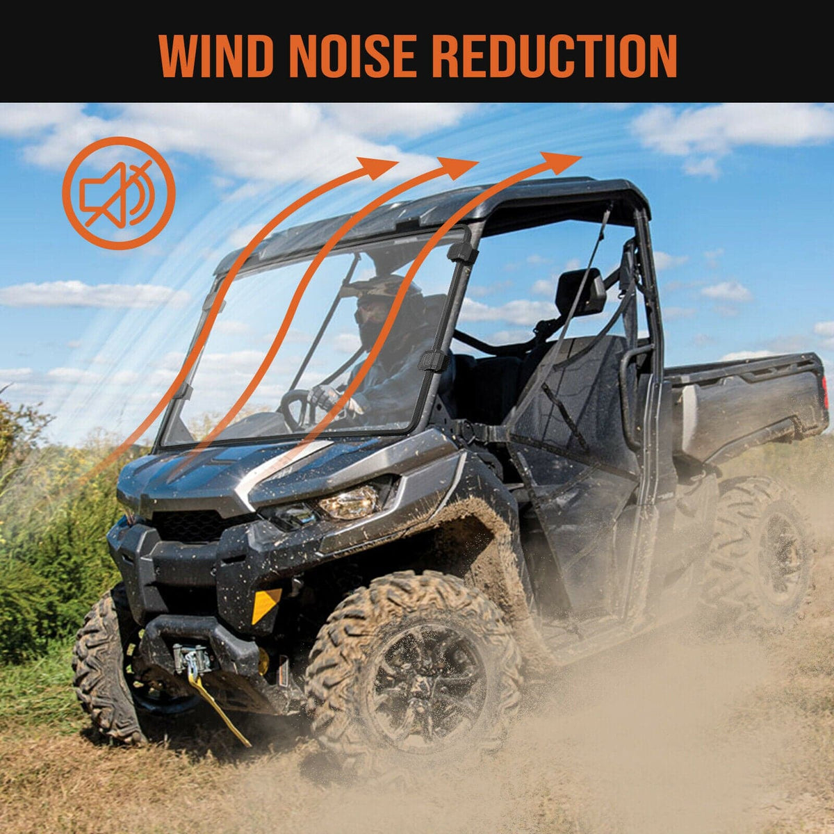 Front Full Windshield for Can Am Defender HD 5 /8 /10 /MAX