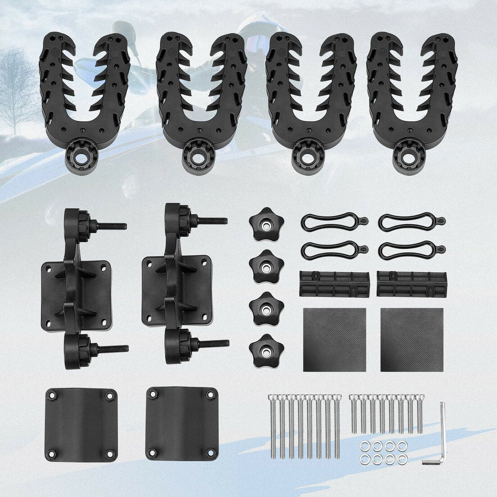UTV ATV Double U-bracket Mount Grip