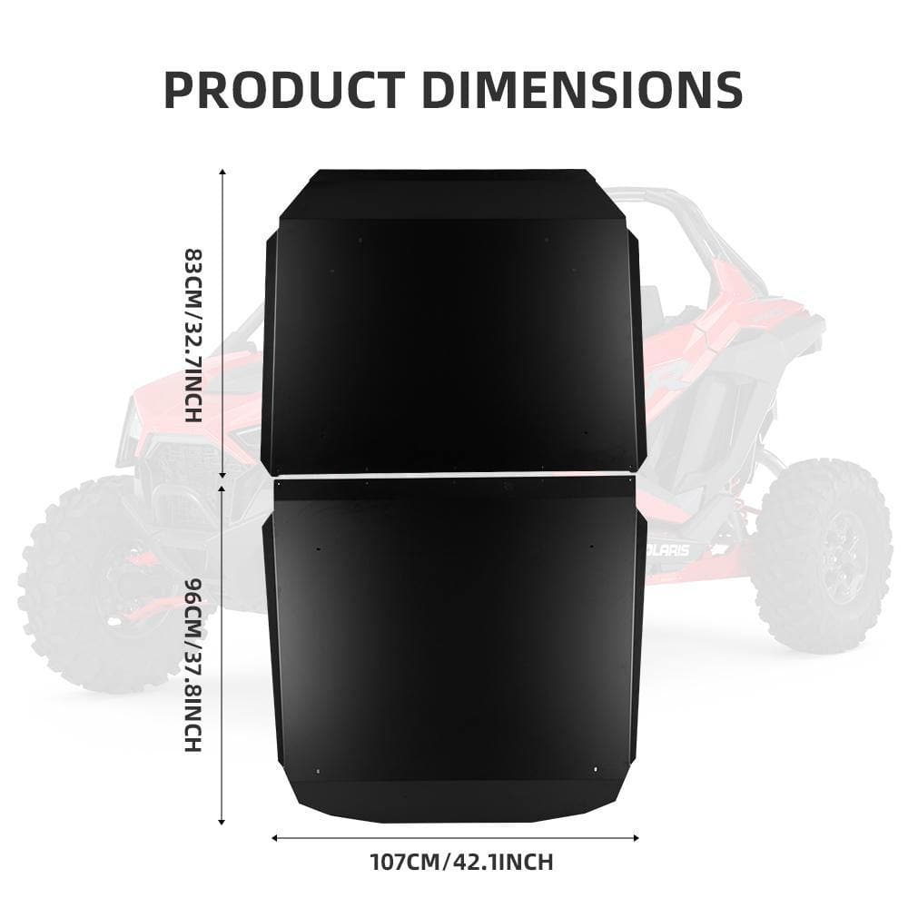 Aluminum Roof for Polaris RZR XP 4 900/ 1000/ 4 Turbo – fits Polaris RZR XP 4 Turbo (view 6)