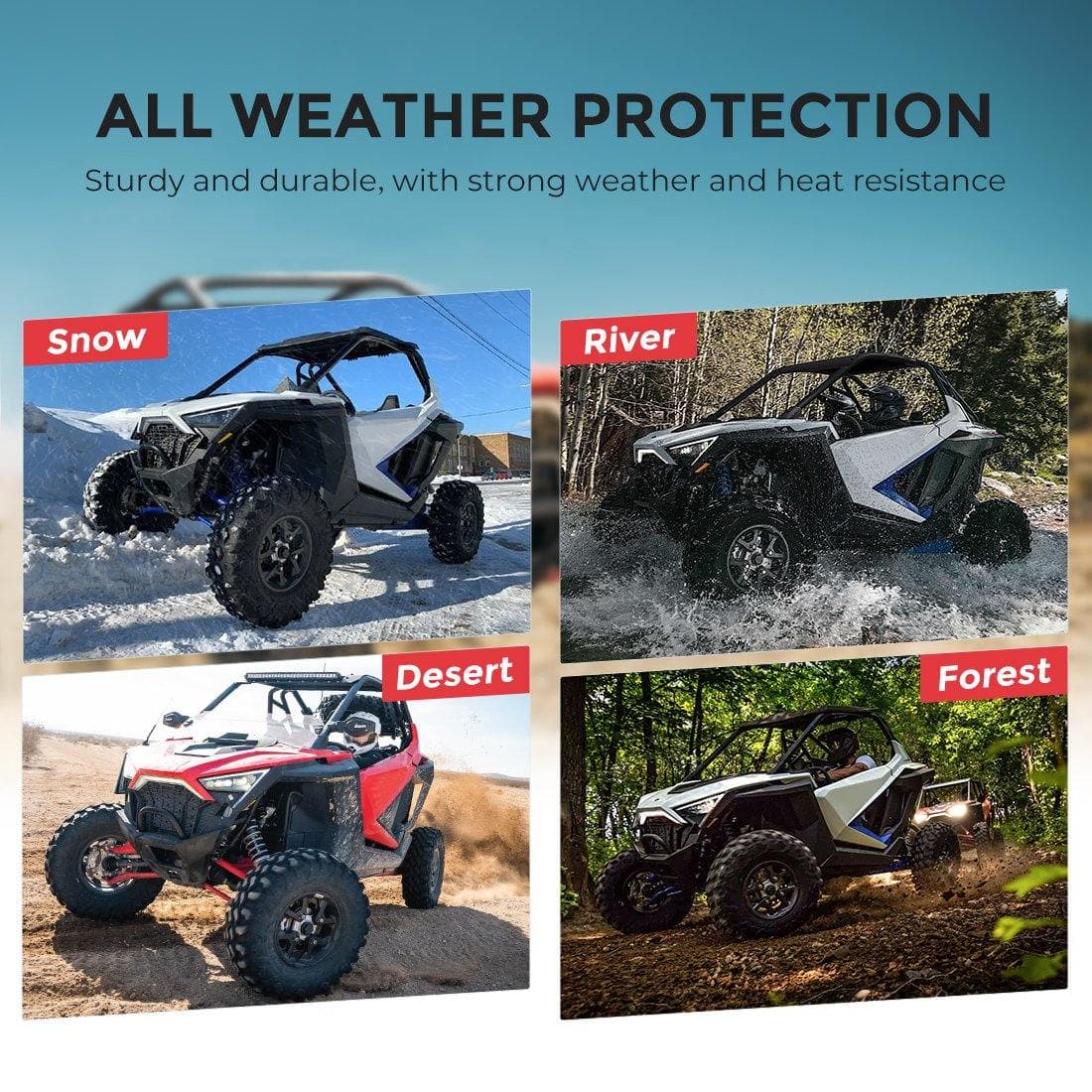 Floor Mats Liners For Polaris RZR PRO XP 2020-2024