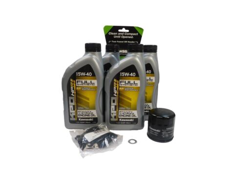 2012-2026 Kawasaki OEM Teryx Mule Pro 1000 Full Synthetic Oil Change Kit 99974-0160