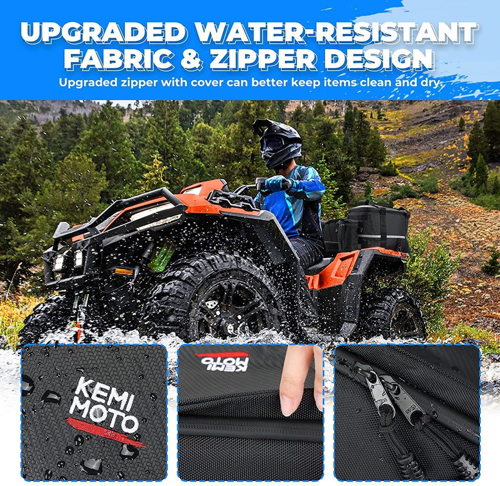 ATV 59L Rear Cargo Bag for Polaris Sportsman Rancher Fourtrax Outlander