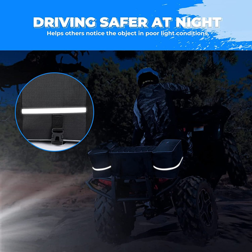ATV 59L Rear Cargo Bag for Polaris Sportsman Rancher Fourtrax Outlander