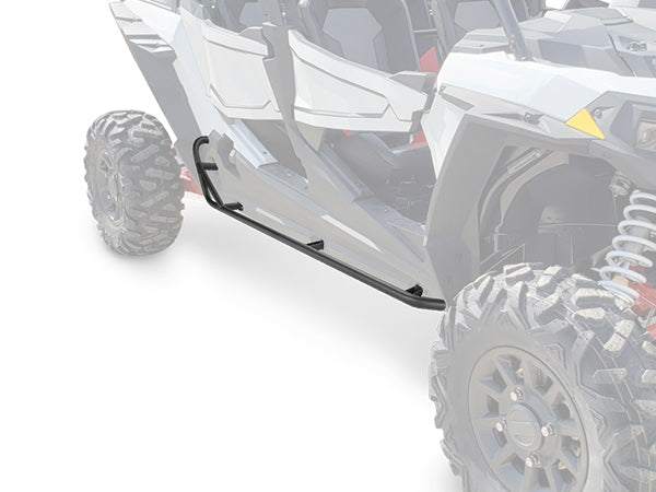 Aluminum Roof & 4 Steel Side Steps Nerf Bars For Polaris RZR – fits Polaris RZR XP 4 Turbo