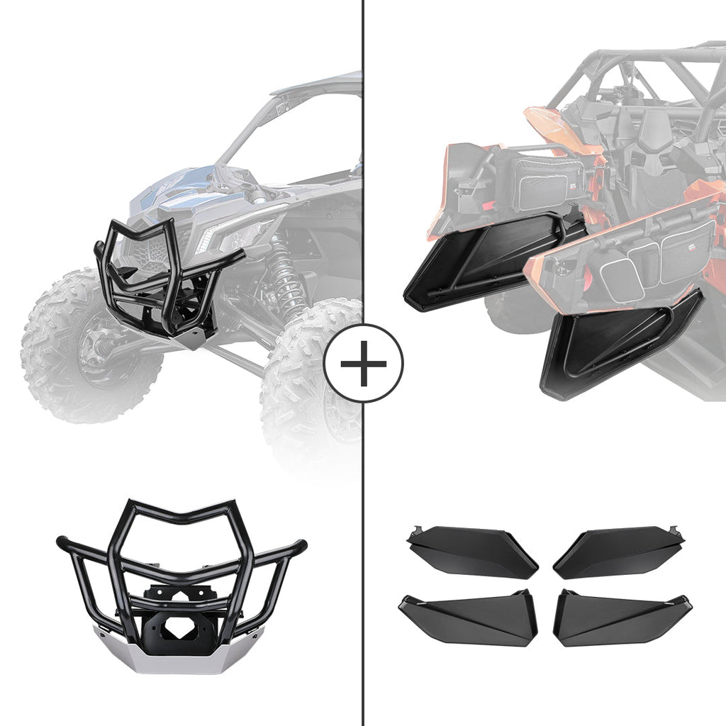 Front Bumpers & Lower Door Inserts For Can-Am Maverick X3 MAX – fits Can-Am Maverick X3 MAX