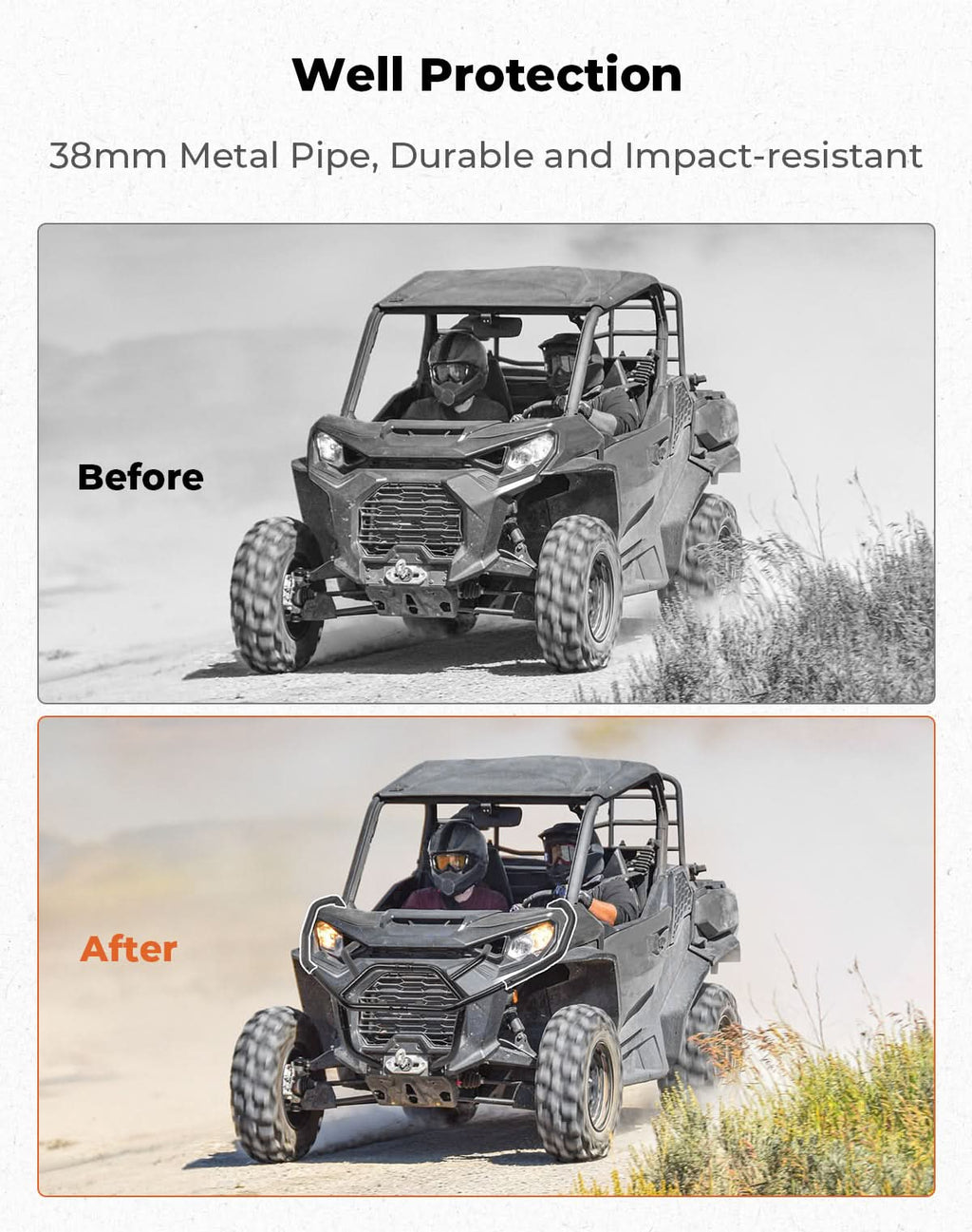 Front Corner Bumper for Can-Am Commander 2021+