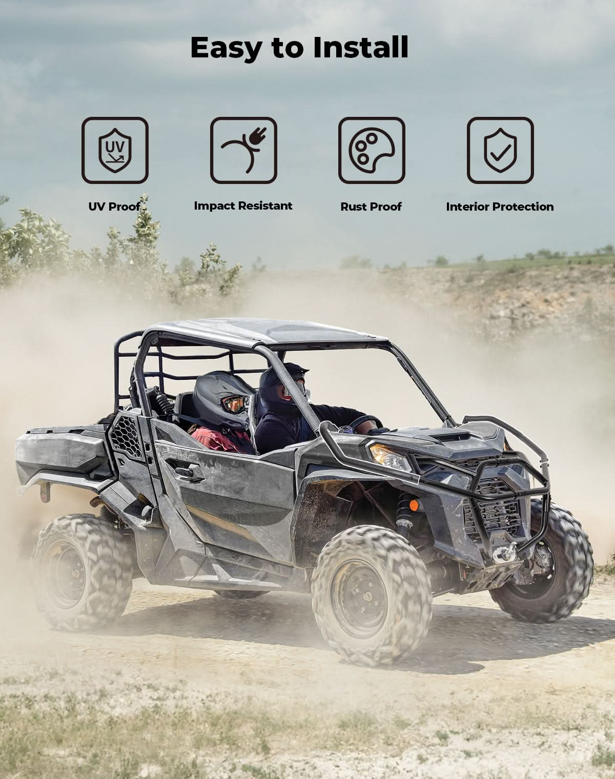 Front Corner Bumper for Can-Am Commander 2021+