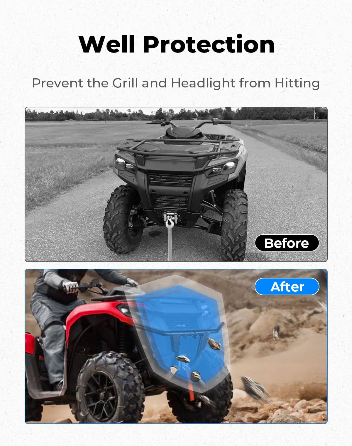 ATV Front Bumper Guard for Can-Am Outlander G3L 500 | 700