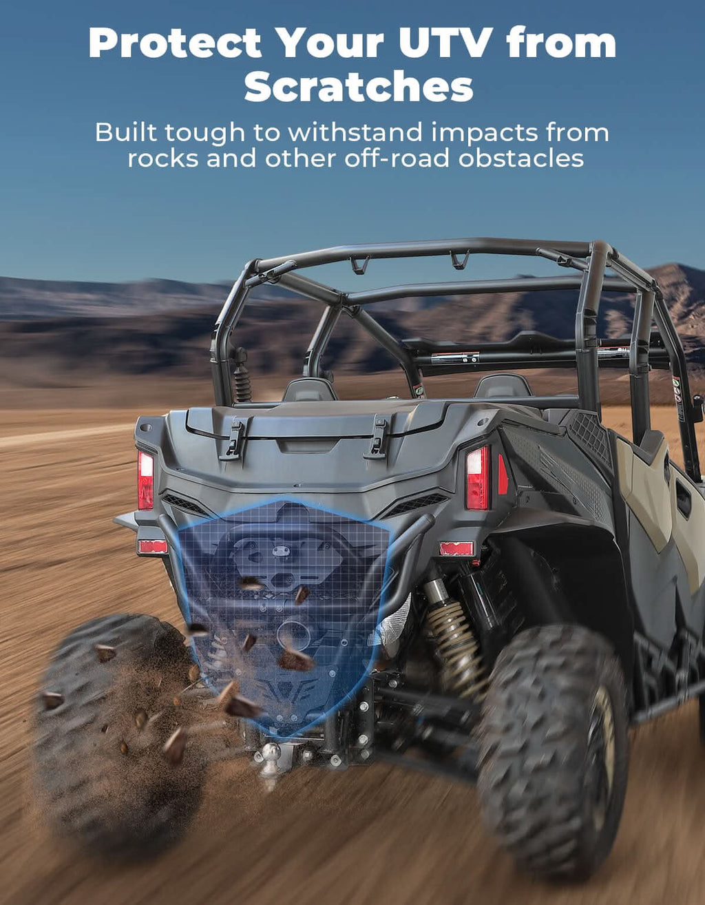 Rear Bumper for CFMOTO ZFORCE 950 ZFORCE 800 TRAIL 2023+