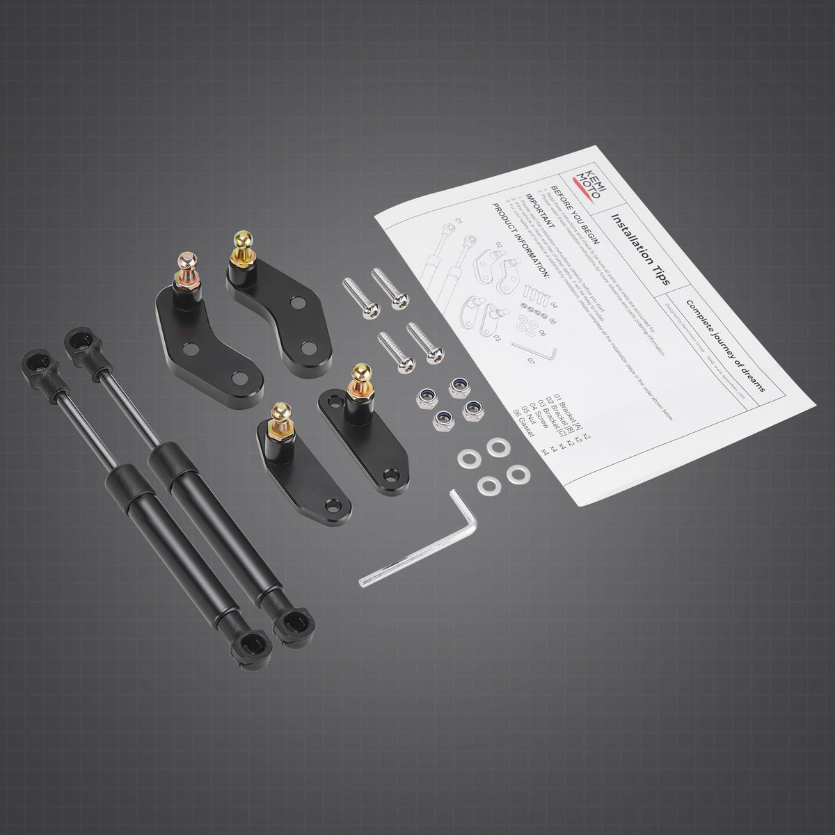 Black Door Opener Kits for Can Am Maverick X3 / X3 MAX – fits Can-Am Maverick X3 2-Seat (view 3)