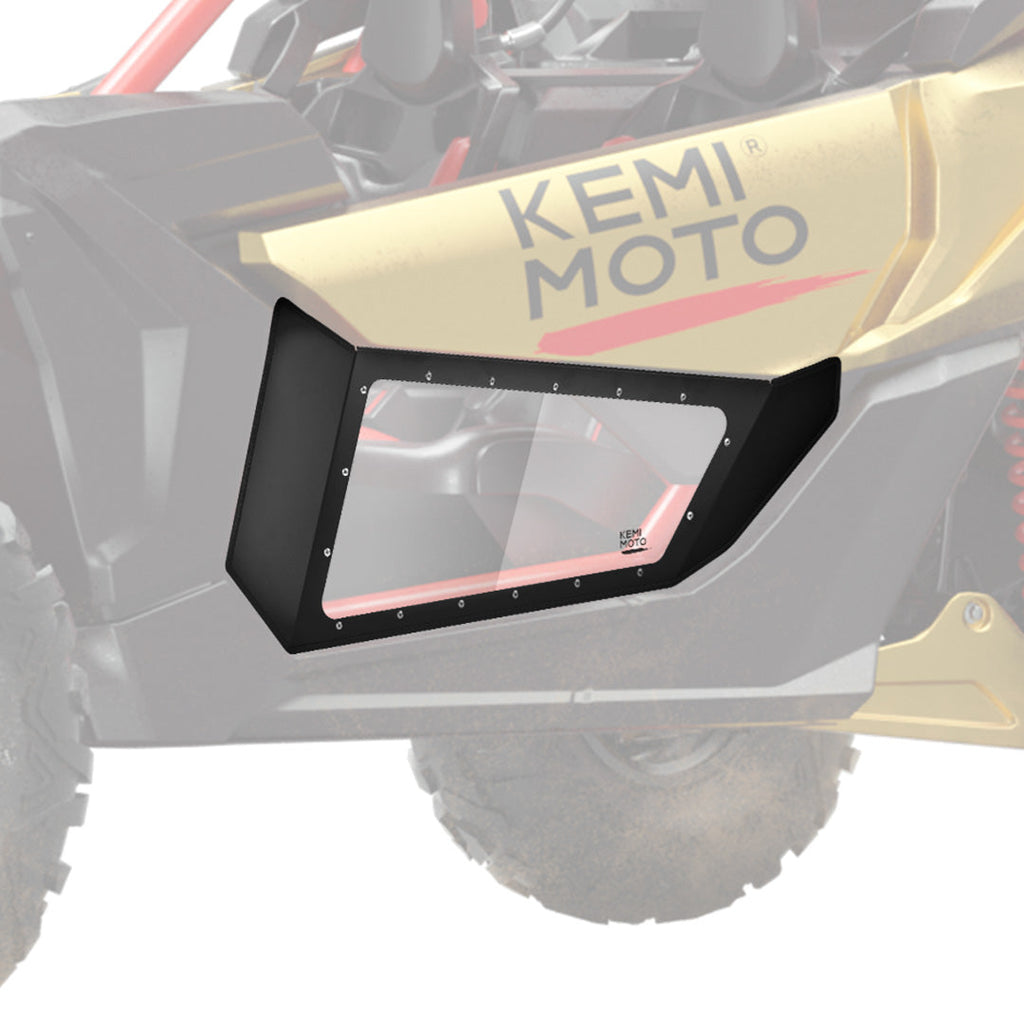 Clear Lower Door Inserts for Can-Am Maverick X3 – fits Can-Am Maverick X3 2-Seat