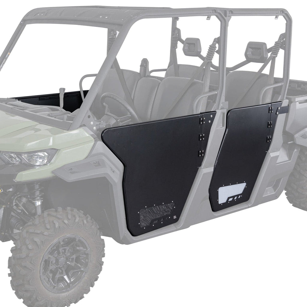 UTV Aluminum Half Doors for Can-Am Defender MAX – fits Can-Am Defender MAX HD10