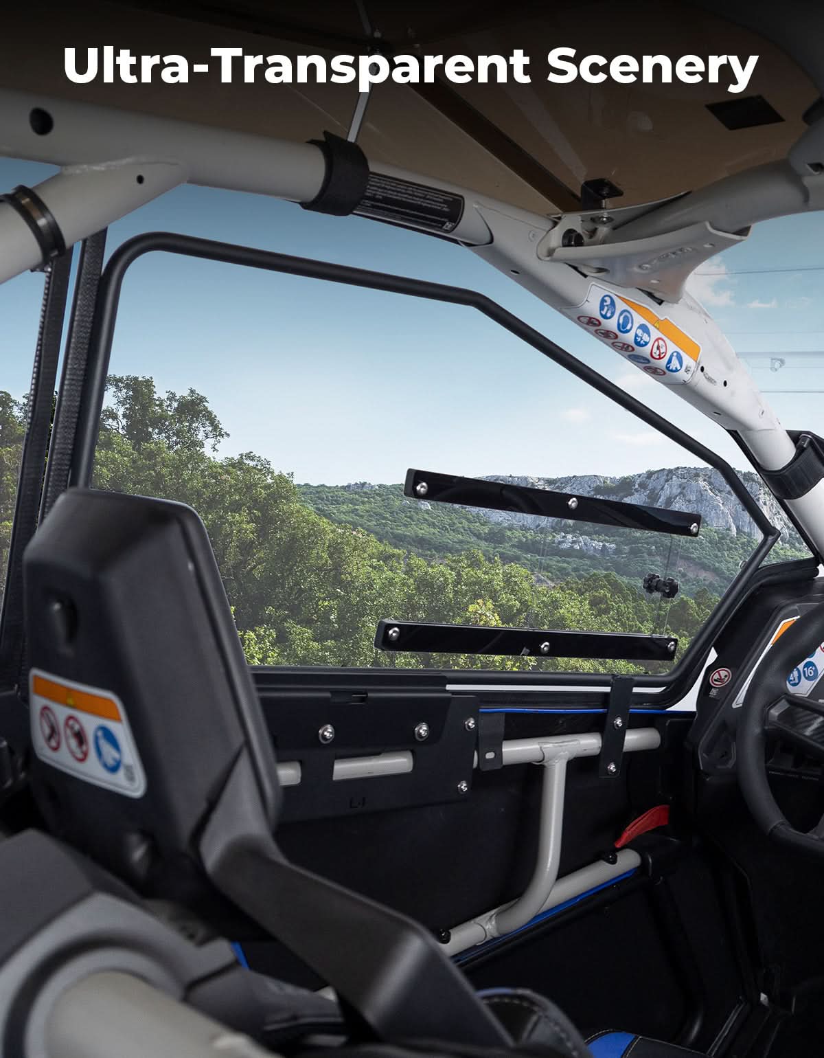 Ventilated Hard Upper Doors for Can-Am Maverick X3 MAX – fits Can-Am Maverick X3 MAX (view 7)