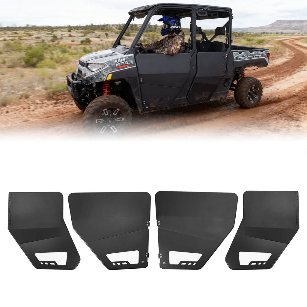 Aluminum Half Doors for Polaris Ranger Crew XP 1000 (2019-2026) – fits Polaris Ranger Crew XP 1000