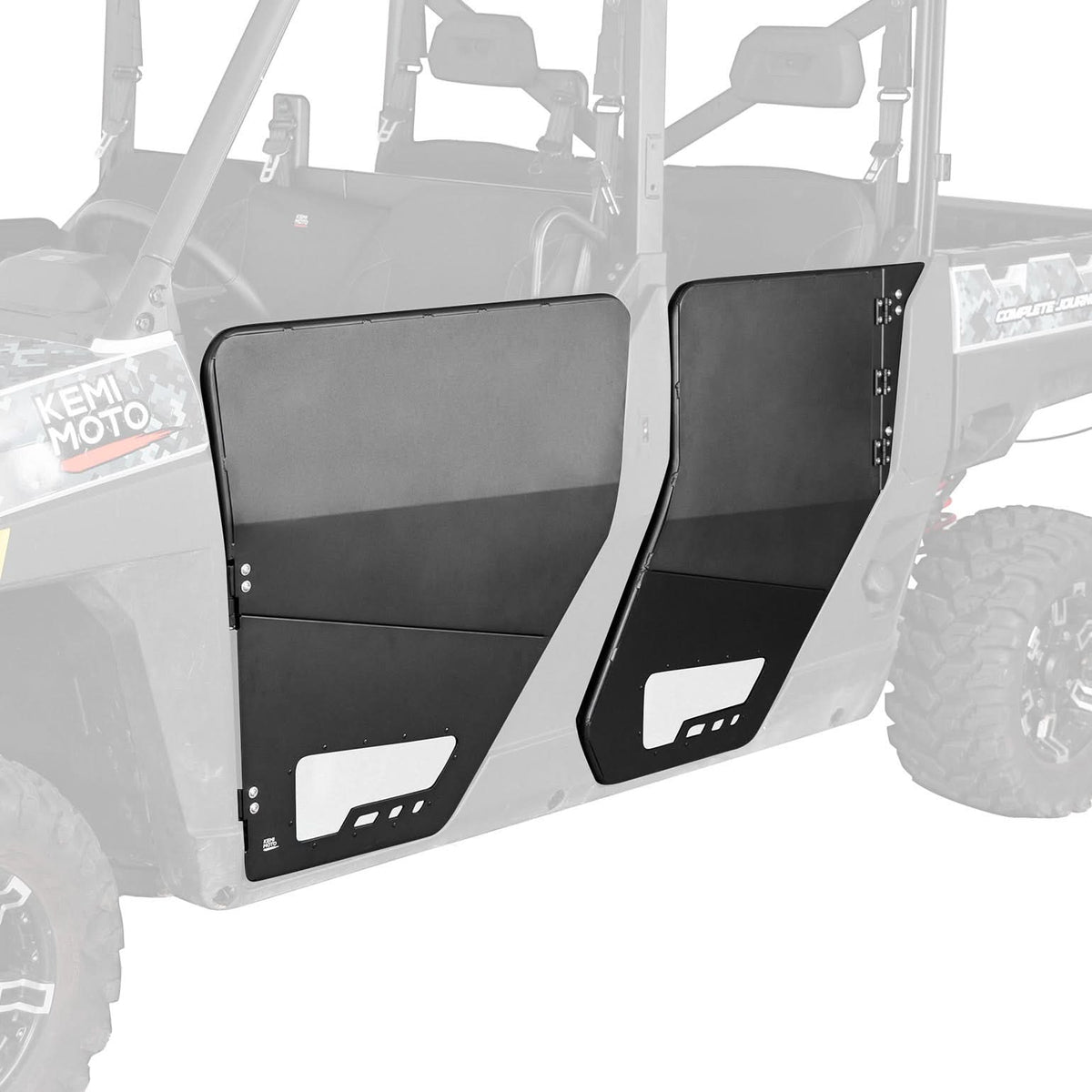 Aluminum Half Doors for Polaris Ranger Crew XP 1000 (2019-2026) – fits Polaris Ranger Crew XP 1000 (view 2)
