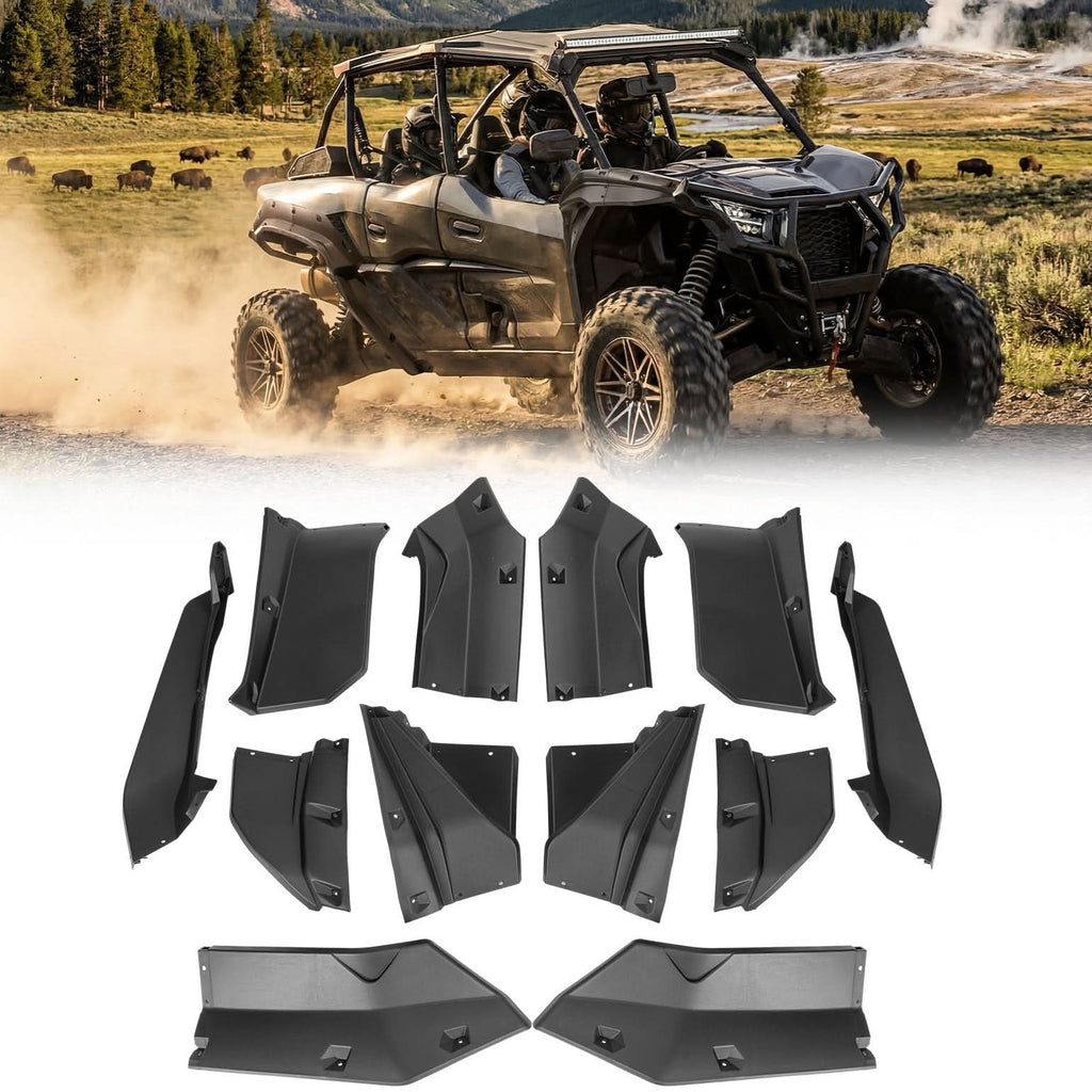 XXL Fender Flares for Kawasaki Teryx KRX4 1000 – fits Kawasaki Teryx KRX4 1000