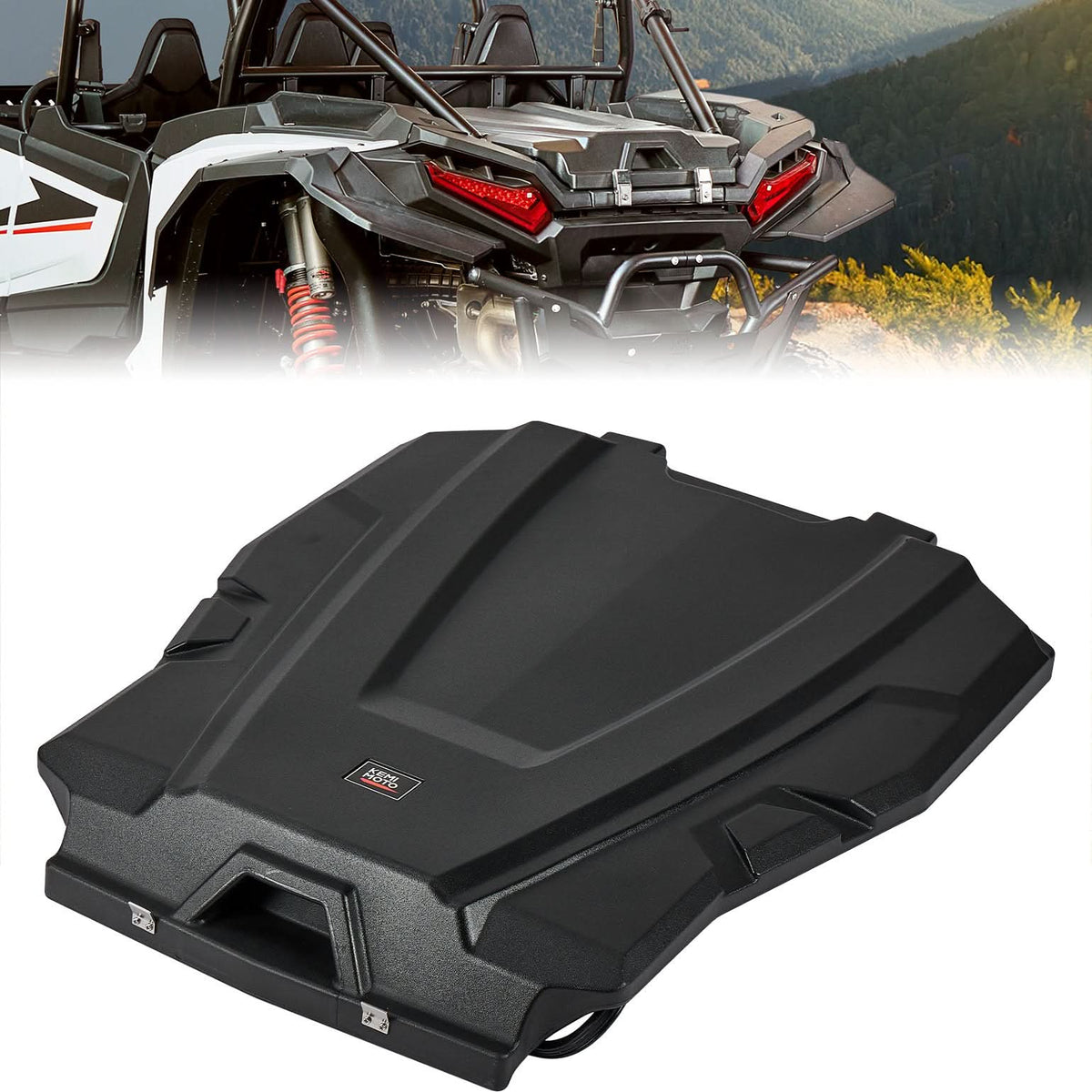 Trunk Bed Enclosure for Polaris RZR XP 1000/4 2024-2025 – fits Polaris RZR XP 1000 (2024+) (view 8)