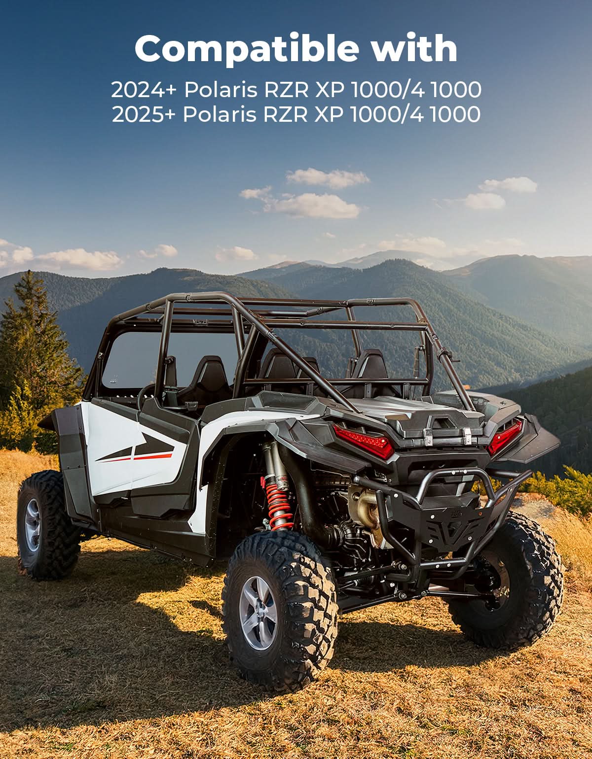 Trunk Bed Enclosure for Polaris RZR XP 1000/4 2024-2025 – fits Polaris RZR XP 1000 (2024+) (view 6)