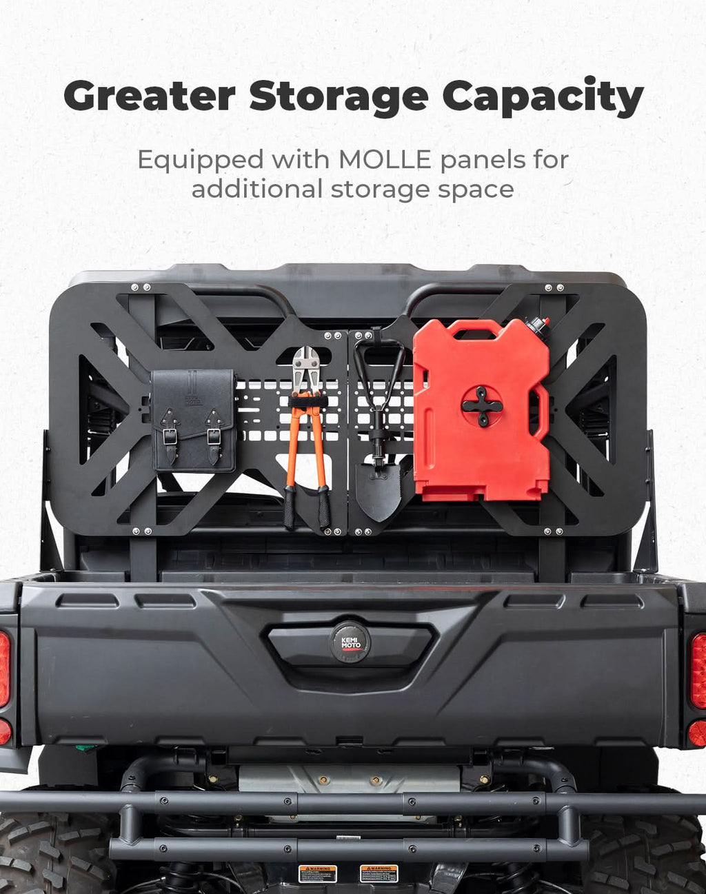 Headache Rack Assembly for Can-Am Defender HD5|7|8|9|10 – fits Can-Am Defender HD8
