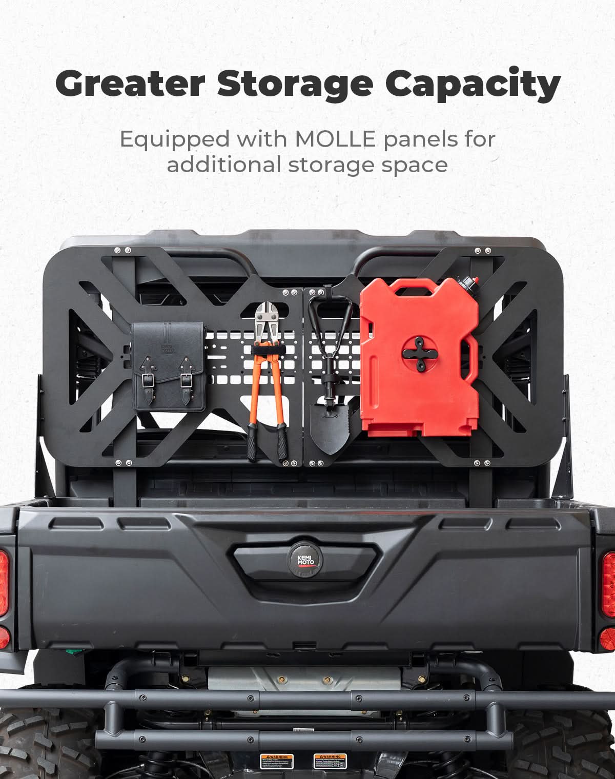 Headache Rack Assembly for Can-Am Defender HD5|7|8|9|10 – fits Can-Am Defender HD8