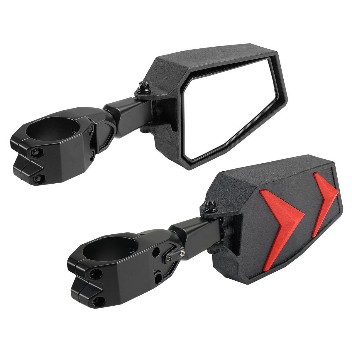 UTV Side View Mirrors for 1.75- 2" Roll Bar Fit Polaris Ranger – fits Polaris RZR