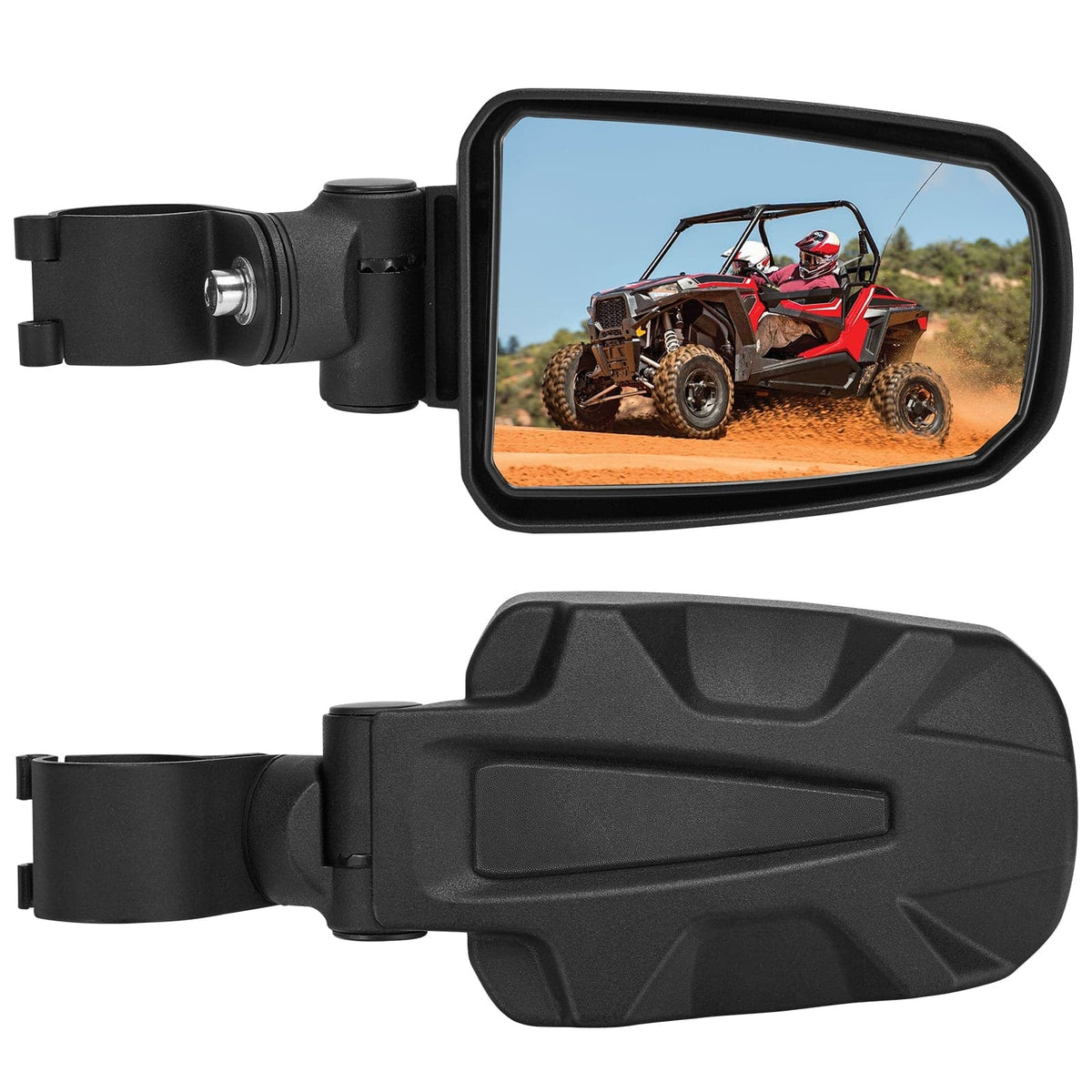 Adjustable Side View Mirror for 1.75" Roll Cage For Polaris RZR – fits Polaris RZR 900 (view 3)