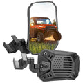 UTV Side Mirrors 2025 NEW Billet Aluminum 8.4" x 5.7" Wide View for Polaris Ranger/General Can Am...