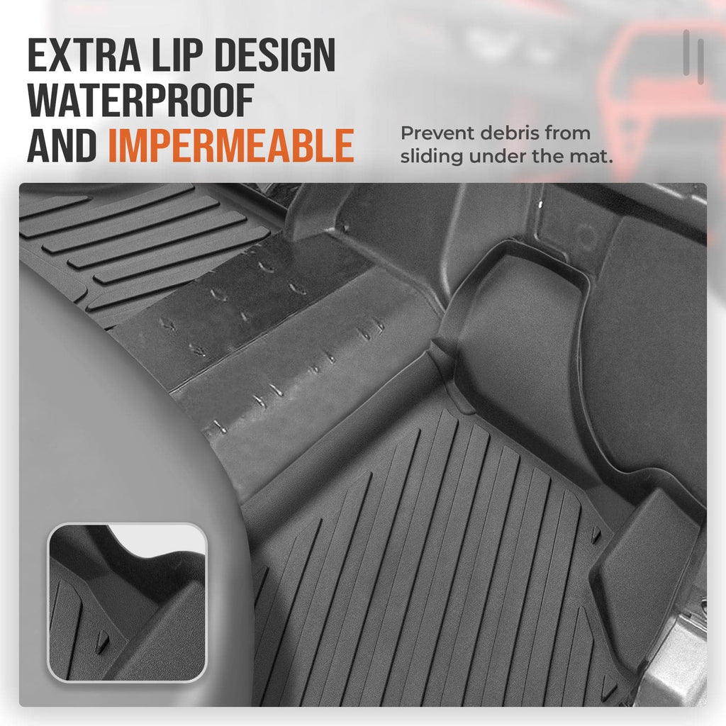 TPE Floor Mats for Can-Am Defender 2016-2024