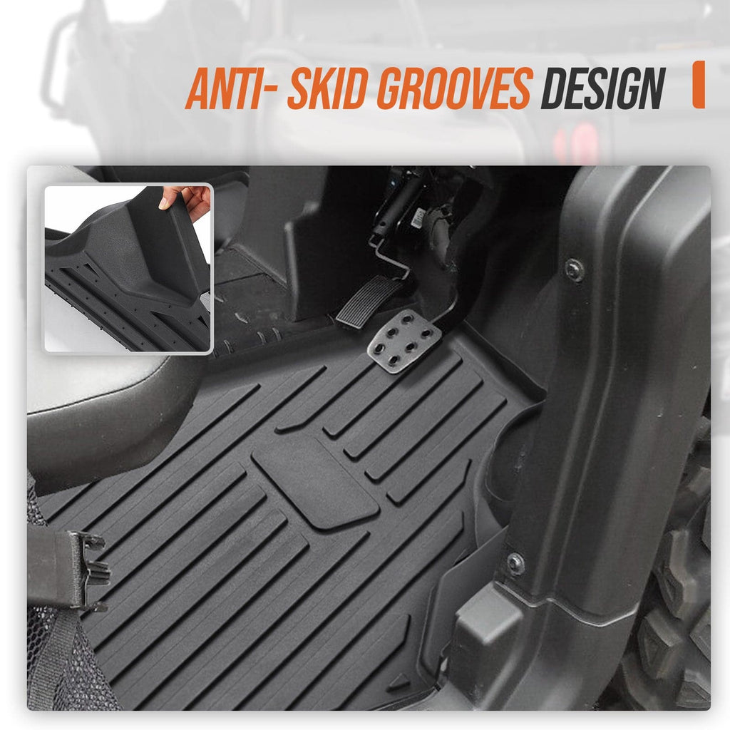 TPE Floor Mats for Can-Am Defender 2016-2024