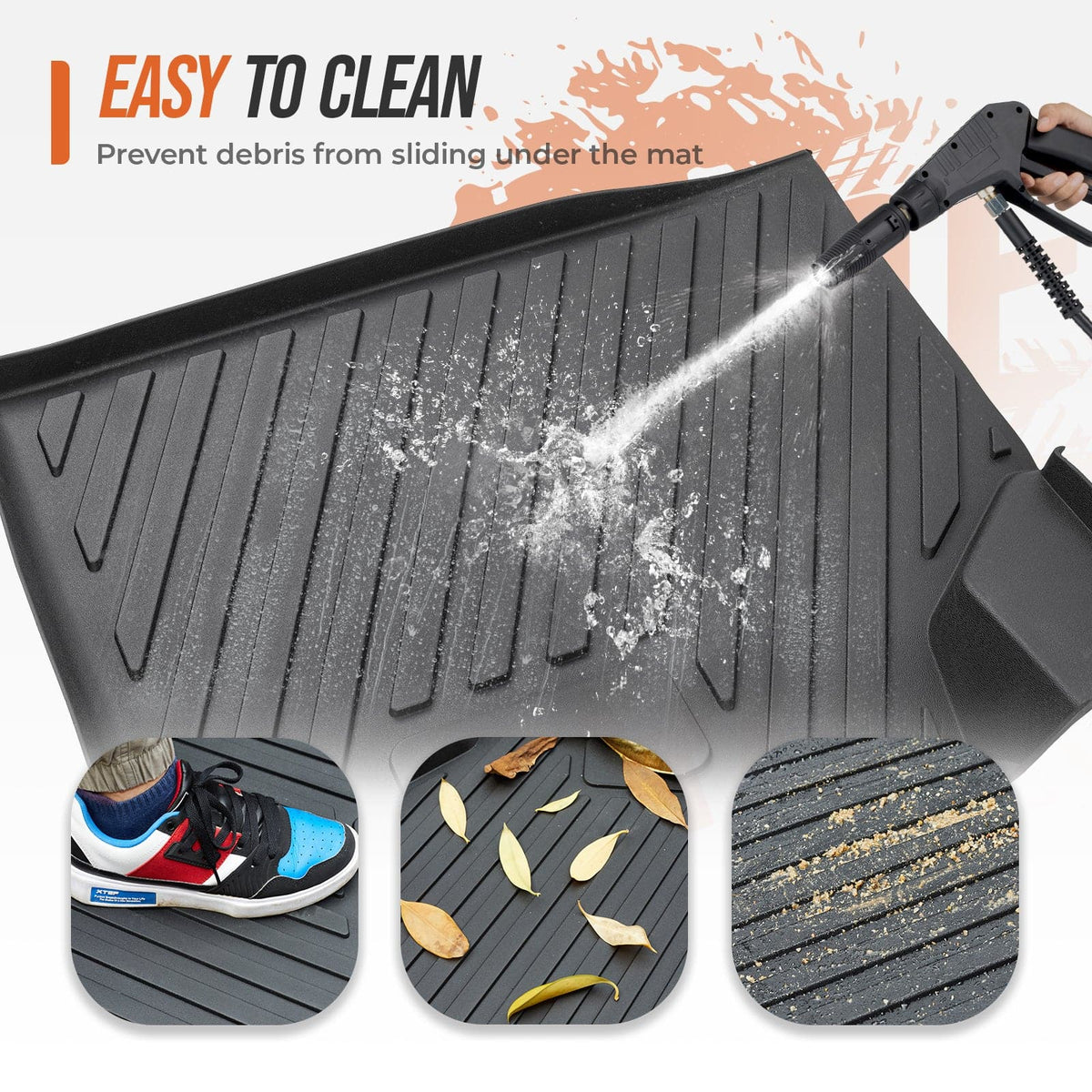 TPE Floor Mats for Can-Am Defender 2016-2024