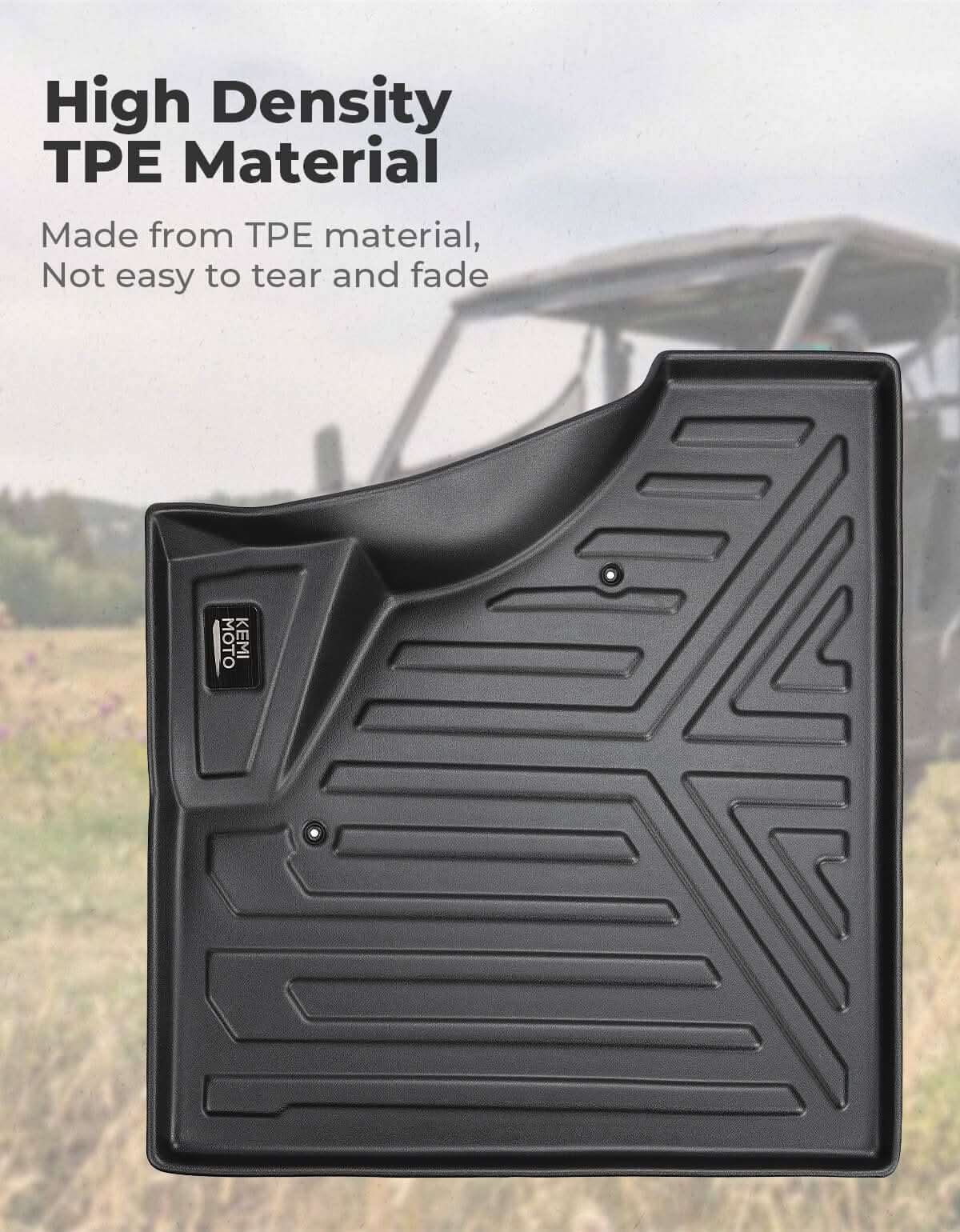 4PCS Anti-Slip Floor Mats for CFMOTO UFORCE 1000XL