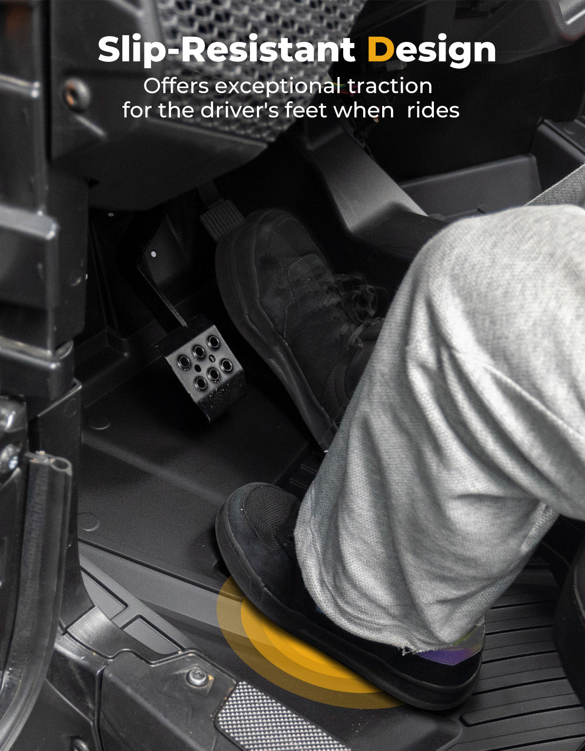 TPE Non-Slip Floor Mats 4PCS for 2024/2025 Polaris RZR XP 4 1000 – fits Polaris RZR XP 4 1000 (2024+) (view 4)