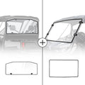 Rear & Front Full Windshield for Can Am Defender HD10|9|8|7|5 2016-2024 – fits Can-Am Defender HD10