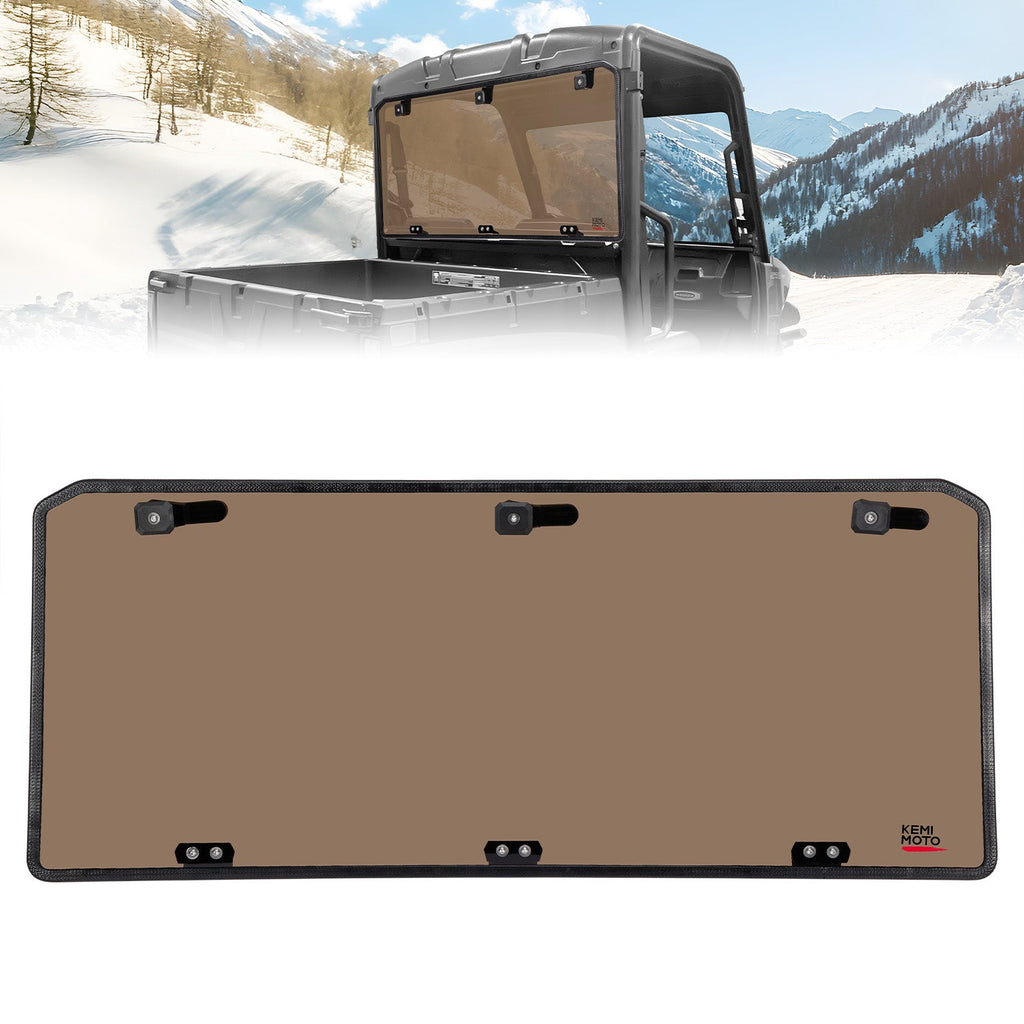 Anti-UV Tinted Rear Window for Polaris Ranger Midsize 570 500, Crew/SP/ETX/EV – fits Polaris Ranger 500 (2017-2022)