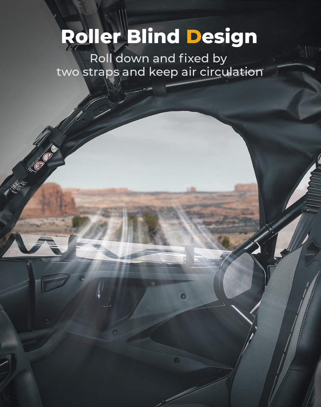 Soft Cab Enclosure Upper Windows for CFMOTO ZForce 950
