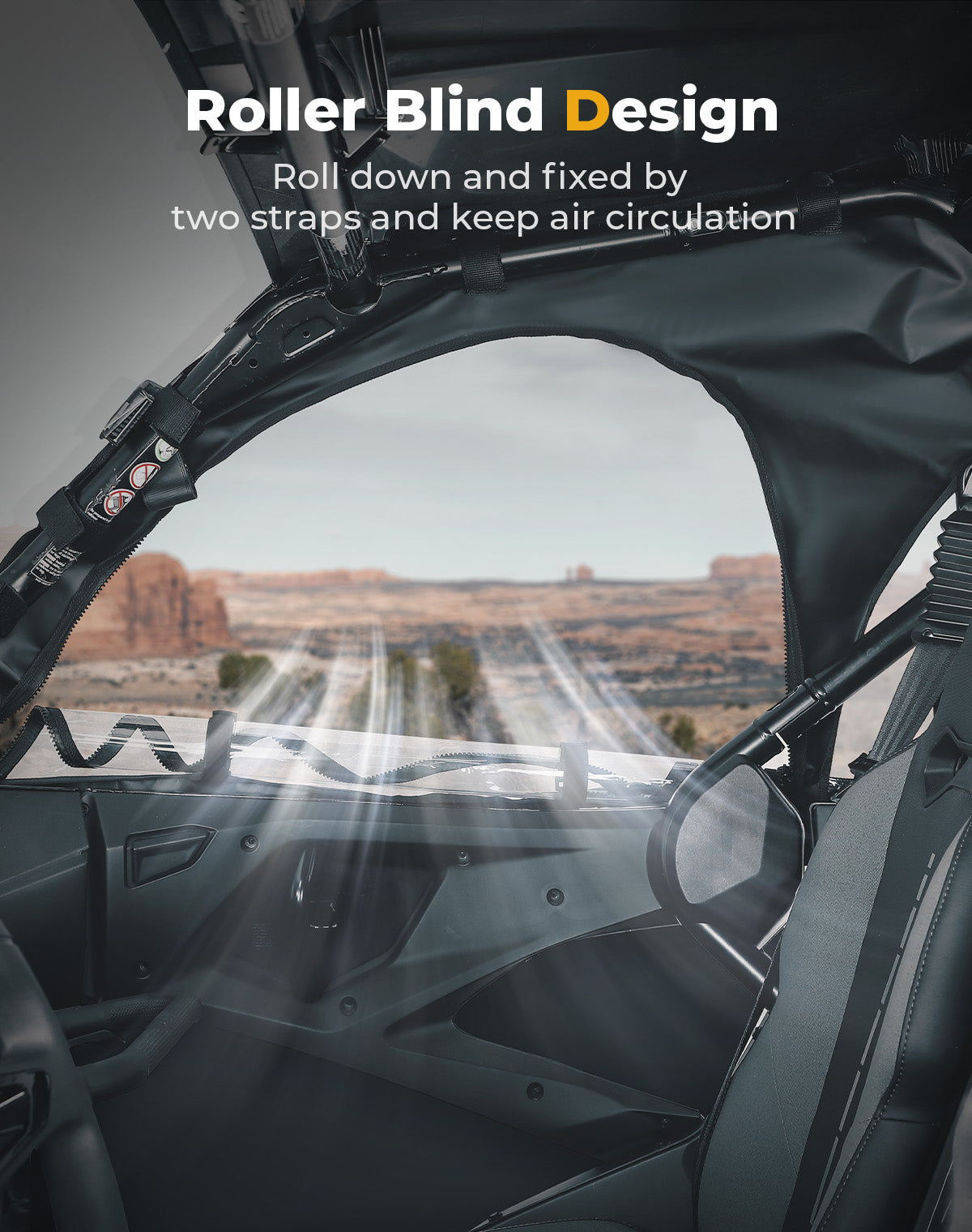Soft Cab Enclosure Upper Windows for CFMOTO ZForce 950