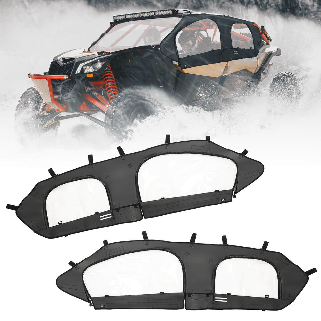 Upgraded Soft Cab Enclosure for Can-Am Maverick X3 MAX – fits Can-Am Maverick X3 MAX