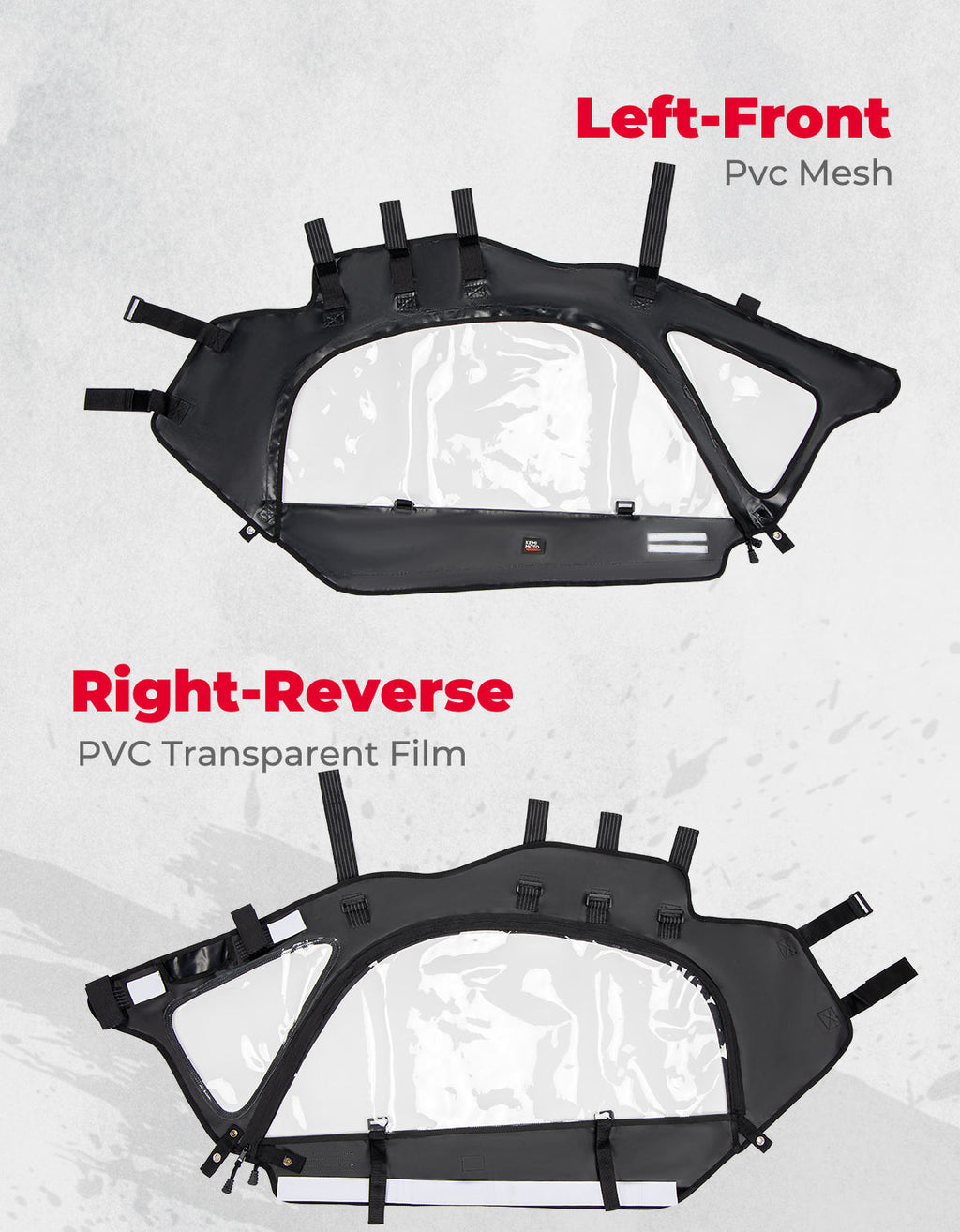 Soft Cab Enclosures and rear windshield for Can-Am Maverick X3 – fits Can-Am Maverick X3 2-Seat (view 8)