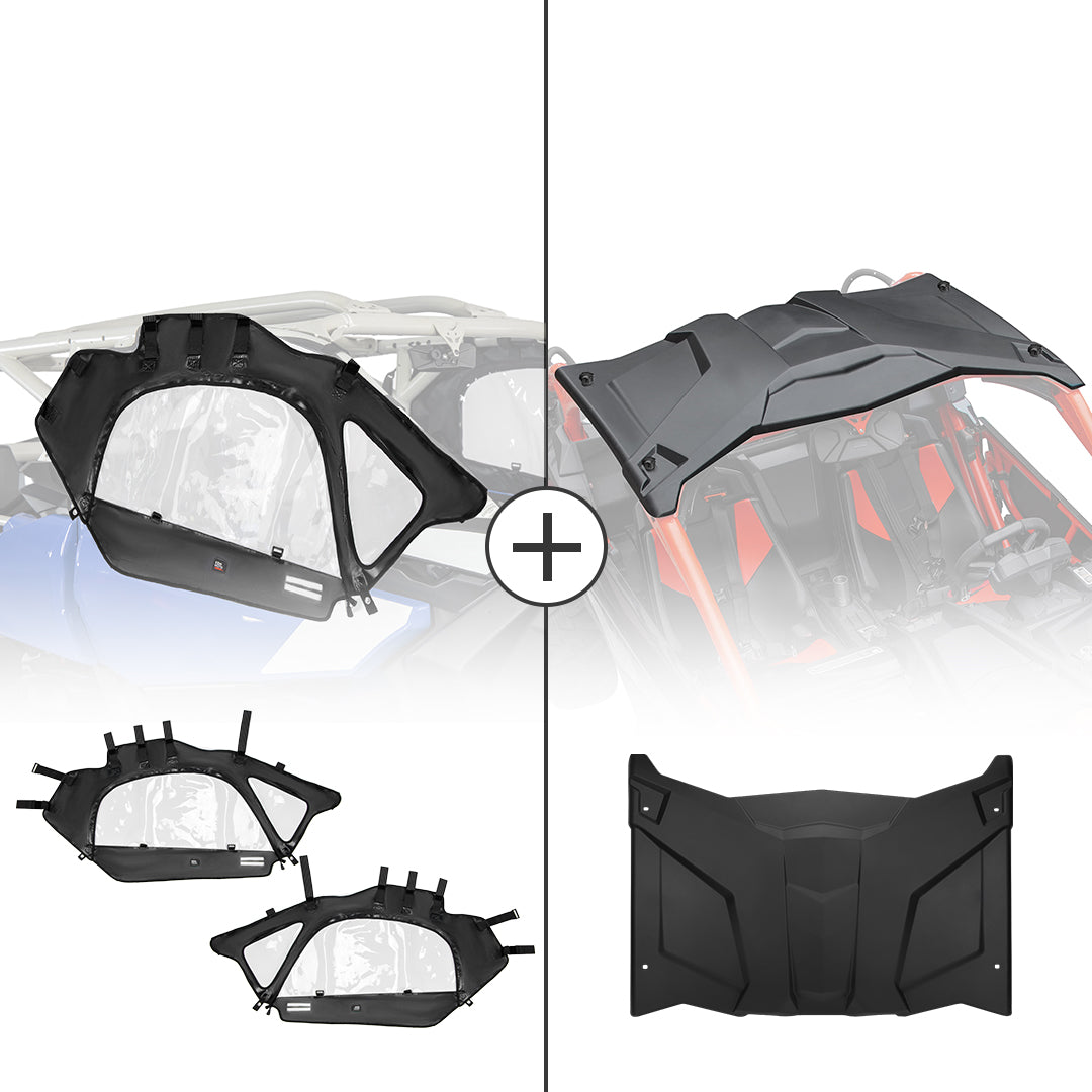 Soft Cab Enclosures and Hard Roof for Can-Am Maverick X3 – fits Can-Am Maverick X3 2-Seat