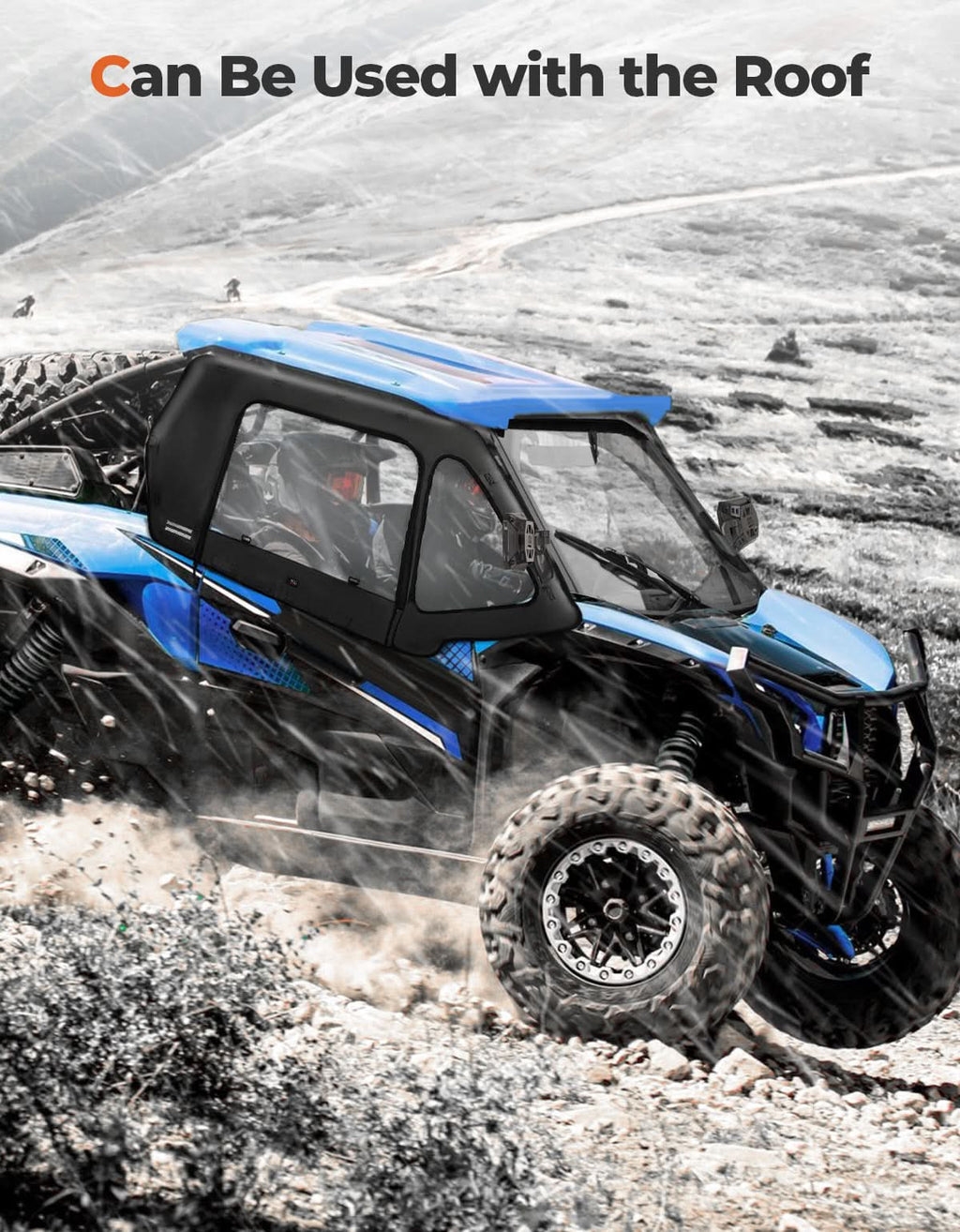 Soft Upper Doors for 2020+ Kawasaki Teryx 1000 (2024 Upgraded Version)