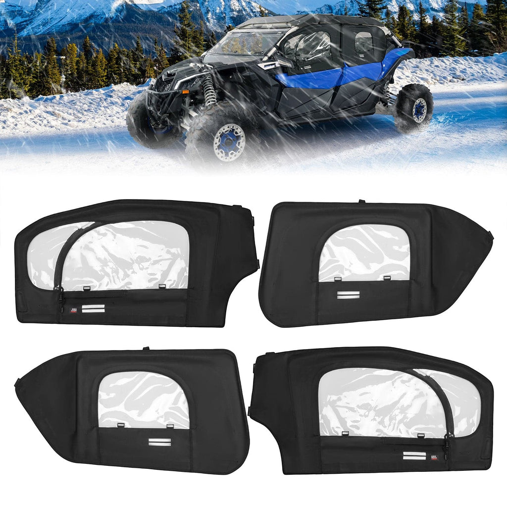 Soft Cab Enclosures with Metal Frame for Can-Am Maverick X3 MAX – fits Can-Am Maverick X3 MAX
