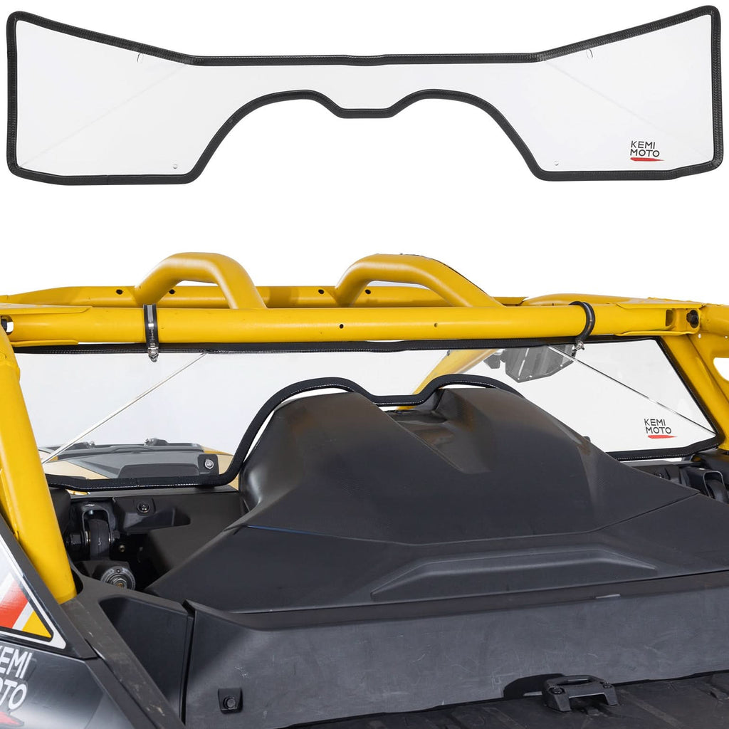 Scratch Resistant Rear Windshield for Can-Am Maverick R 2024+ – fits Can-Am Maverick R 2-Seat