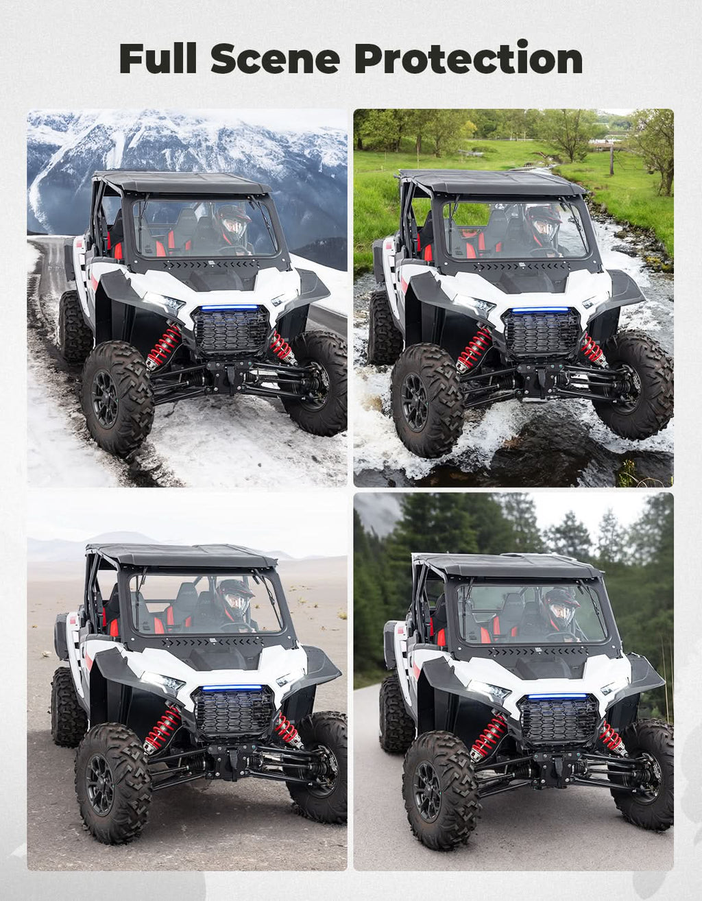 Glass Windshield with 2 Manual Wipers for 2024-2025 Polaris RZR XP 1000 / 4 – fits Polaris RZR XP 1000 (2024+) (view 7)