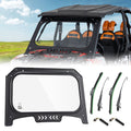 Glass Windshield with 2 Manual Wipers for 2019-2023 Polaris RZR XP 1000 /Turbo – fits Polaris RZR XP 4 1000 (2014-2023)