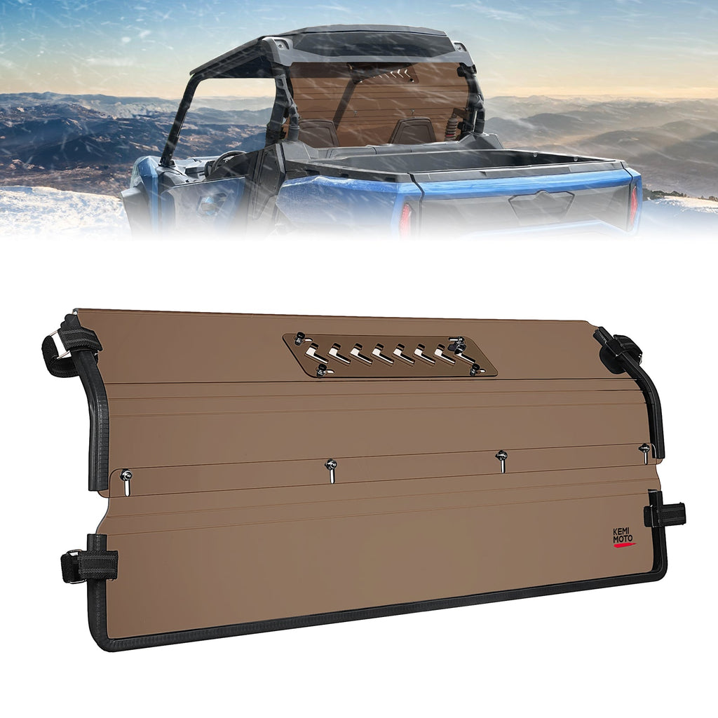 Vented Tinted Rear Windshield for Can-Am Commander
